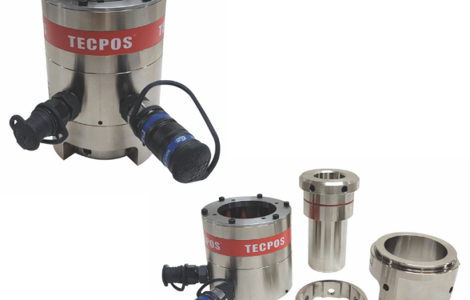 Spring return bolt tensioner